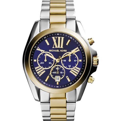 michael kors mk5976 horloge staal bicolor ø 43 mm|michael kors watch reviews.